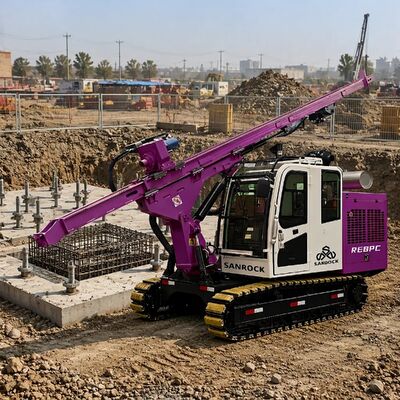Auger Pile Driver Diesel Hydraulic Pile Driving Machine Photovoltaic Solar Pile Driver for Sale