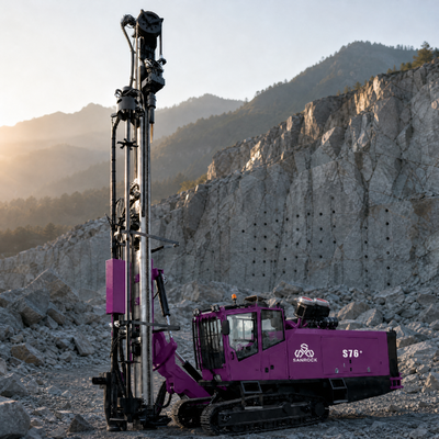Automatic Rod Changer Blasthole Drilling Machine Dust Collection Mining Drilling Equipment DTH Drilling Rig